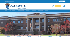Desktop Screenshot of caldwell.kyschools.us