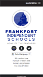 Mobile Screenshot of frankfort.kyschools.us