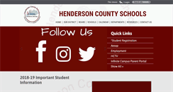 Desktop Screenshot of henderson.kyschools.us