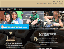 Tablet Screenshot of boyle.kyschools.us