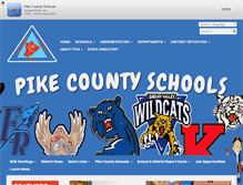 Tablet Screenshot of pike.kyschools.us