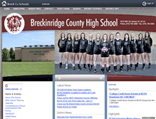 Tablet Screenshot of bchs.breck.kyschools.us