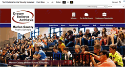 Desktop Screenshot of marion.kyschools.us