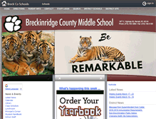 Tablet Screenshot of bcms.breck.kyschools.us