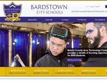 Tablet Screenshot of bardstown.kyschools.us