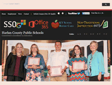 Tablet Screenshot of harlan.kyschools.us