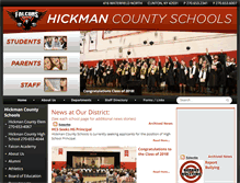Tablet Screenshot of hickman.kyschools.us