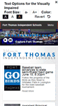 Mobile Screenshot of fortthomas.kyschools.us
