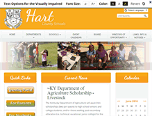 Tablet Screenshot of hart.kyschools.us