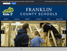 Tablet Screenshot of franklin.kyschools.us