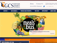 Tablet Screenshot of grayson.kyschools.us