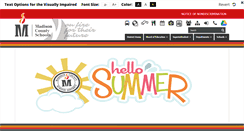 Desktop Screenshot of madison.kyschools.us