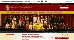 Desktop Screenshot of bourbon.kyschools.us