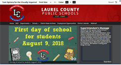 Desktop Screenshot of laurel.kyschools.us