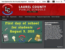 Tablet Screenshot of laurel.kyschools.us