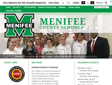 Tablet Screenshot of menifee.kyschools.us