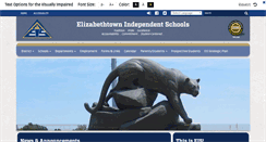 Desktop Screenshot of etown.kyschools.us