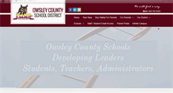 Desktop Screenshot of owsley.kyschools.us