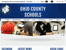 Tablet Screenshot of ohio.kyschools.us