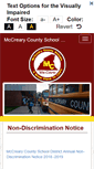 Mobile Screenshot of mccreary.kyschools.us