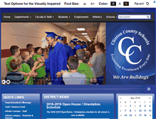 Tablet Screenshot of clinton.kyschools.us
