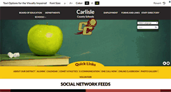 Desktop Screenshot of carlisle.kyschools.us