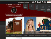 Tablet Screenshot of christian.kyschools.us