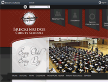 Tablet Screenshot of breck.kyschools.us