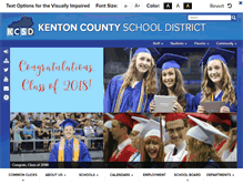Tablet Screenshot of kenton.kyschools.us