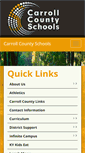 Mobile Screenshot of carroll.kyschools.us