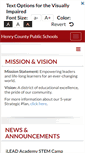 Mobile Screenshot of henry.kyschools.us