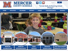 Tablet Screenshot of mercer.kyschools.us